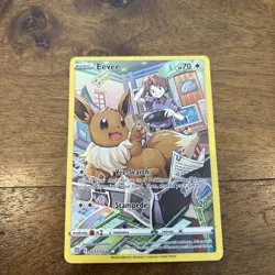 Pokemon TCG Eevee TG11/TG30 Sword & Shield Brilliant Stars NM - Image 1