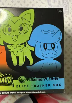 Pokemon Center Exclusive Paldea Evolved ETB Elite Trainer Box - Sealed / NEW - Image 2