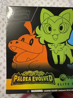 Pokemon Center Exclusive Paldea Evolved ETB Elite Trainer Box - Sealed / NEW - Image 3