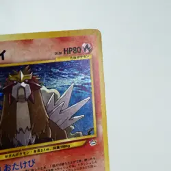 MP-) Entei No.244 Holo Neo Revelation Pokemon Card Japanese y216-5 - Image 4