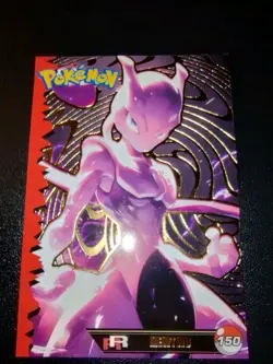 Team Rocket Mewtwo Gold Foil Holo Peru Cards Top Set RARE Card NM/MT - Image 2