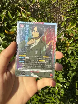 RARE UNION Arena card Attack on Titan Eren Jaeger Vol 2 EX10BT/AOT-2-071 SR ☆☆ - Image 3