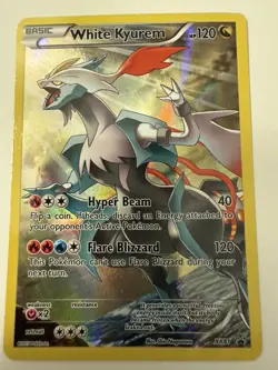 Pokemon White Kyurem XY81 Holo Promo Card XY Promos - Image 1