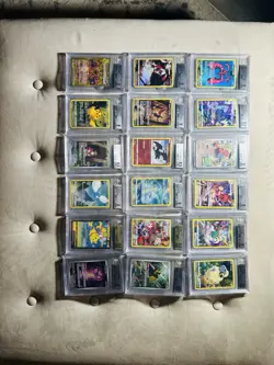 Pokemon TCG BGS Graded Card Lot of 18! - Image 1