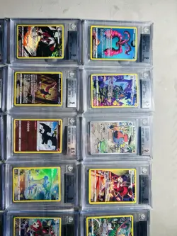 Pokemon TCG BGS Graded Card Lot of 18! - Image 2