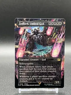 Zodiark, Umbral God (Borderless) MTG: Final Fantasy Regular 336 - Image 1