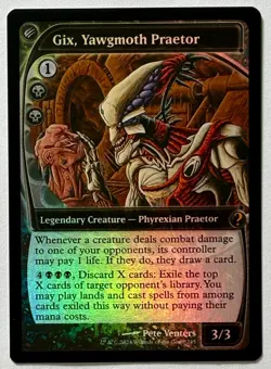 Gix, Yawgmoth Praetor (FOIL) [Future Sight Frame] Mystery Booster 2 245 MTG - Image 5