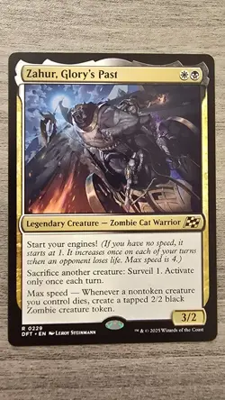 Zahur, Glory's Past (Rare) #229 Aetherdrift MTG NM - Image 1