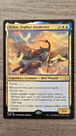 Kykar, Zephyr Awakener (Rare) #122 Foundations MTG NM - Image 1