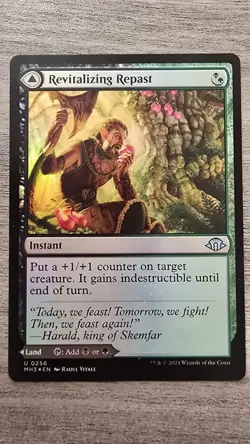 Revitalizing Repast (Uncommon Foil) #256 Modern Horizons 3 MTG NM - Image 1