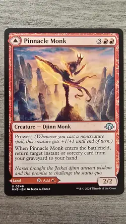 Pinnacle Monk (Uncommon) #246 Modern Horizons 3 MTG NM - Image 1
