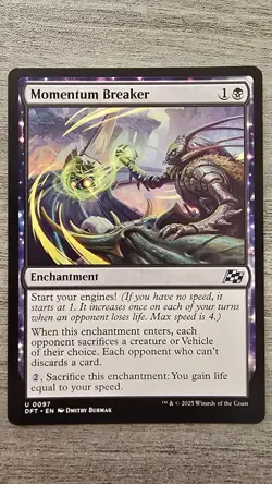 Momentum Breaker (Uncommon) #97 Aetherdrift MTG NM - Image 1