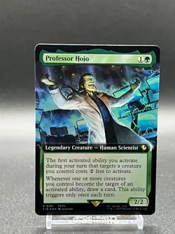 Professor Hojo (Extended Art Foil) #161 MTG Final Fantasy NM - Image 1