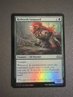 Redtooth Vanguard NM/M* FOIL Wilds Of Eldraine ENGLISH 0180 mtg - Image 1