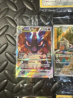 Pokemon SEALED TCG Card Lot - Vstar, Gamestop Exclusive, Mimikyu 075, VMAX Cards - Image 3