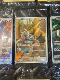 Pokemon SEALED TCG Card Lot - Vstar, Gamestop Exclusive, Mimikyu 075, VMAX Cards - Image 4
