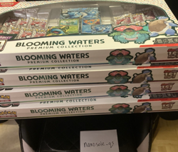 Pokemon Scarlet & Violet 151 Blooming Waters Premium Collection Box 4x Lot - Image 1