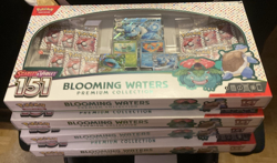 Pokemon Scarlet & Violet 151 Blooming Waters Premium Collection Box 4x Lot - Image 3