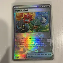 Ogre's Mask [Poke Ball] #118 | Prismatic Evolutions | Pokemon TCG | Pack Fresh - Image 1