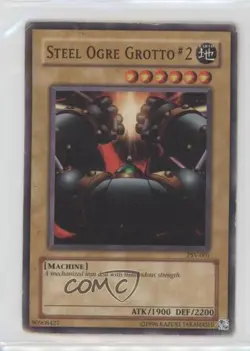 Steel Ogre Grotto #2 Unlimited YuGiOh Pharaoh's Servant #PSV-001 2002 n3t - Image 1