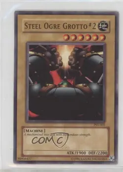Steel Ogre Grotto #2 Unlimited YuGiOh Pharaoh's Servant #PSV-001 2002 0u2j - Image 1