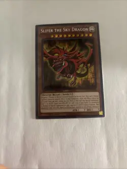 Yugioh Slifer The Sky Dragon Secret Rare Speed Duel SBC1 - Image 3