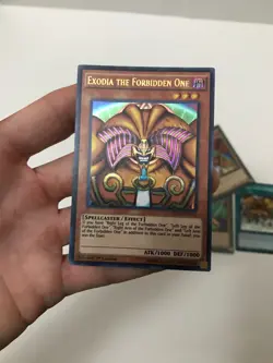 ULTRA RARE Exodia The Forbidden One (5 Card Set) YGLD 1st Edition Holo Yugioh - Image 2