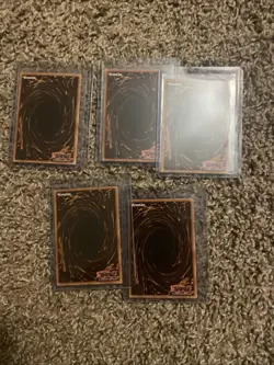 ULTRA RARE Exodia The Forbidden One (5 Card Set) YGLD 1st Edition Holo Yugioh - Image 2