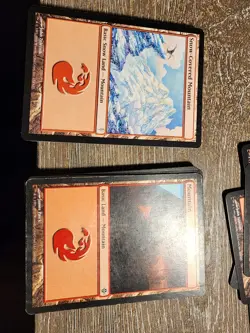 40 - Regular Basic Land Mountain Mixed Set MTG Random & Free Rare Or Mythic Card - Image 1