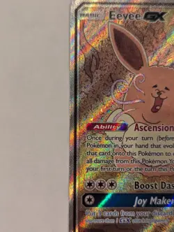 Eevee GX SM233 Full Art Promo Black Star Ultra Rare Holo Pokemon TCG Card - NM! - Image 4