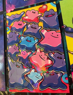 Ditto Kanto Starters Carmander Pokemon Cracked Ice Holo Team Rocket Card Peru - Image 2