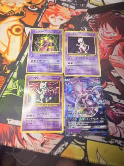 4 card Mewtwo Pokemon lot - Image 1