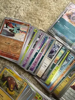 Black Bolt White Flare Card Bulk Lot, 100+ Cards Pokemon Pokeball Holo Common - Image 3