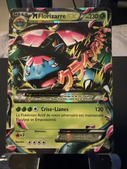 Mega Venusaur EX 2/146 XY Holo Rare Pokemon card HP - Image 1