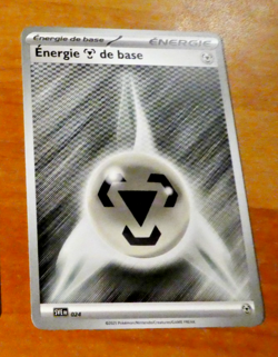 POKEMON FLAMME BLANCHE CARD CARTE ENERGIE METAL SVE 024 WHT EV10.5 FR MINT 2025 - Image 1