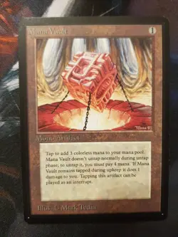 Carte Magic Mana Vault / Arche de Mana - Beta - Mint - Image 1