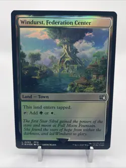 MTG | Final Fantasy | Windurst, Federation Center | Foil | US Seller - Image 1