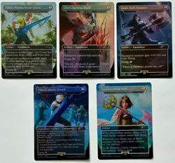 MTG Final Fantasy Secret Lair WEAPONS - RAINBOW FOIL - Loose - Image 3