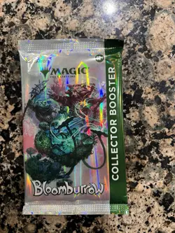 2024 Factory Sealed Magic the Gathering MTG Bloomburrow Collector Booster Pack - Image 1