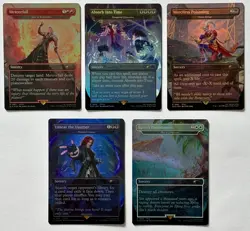 MTG Final Fantasy Secret Lair GAME OVER - Rainbow Foil - Loose Cards - Image 1