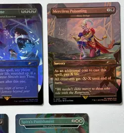 MTG Final Fantasy Secret Lair GAME OVER - Rainbow Foil - Loose Cards - Image 5