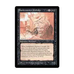 WOTC MtG The Dark Frankenstein's Monster (R) EX - Image 1