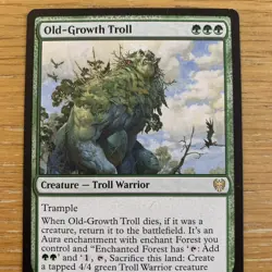 Old-Growth Troll ~ Kaldheim [ Near Mint ] [ Magic MTG ] Rare Card - Image 2
