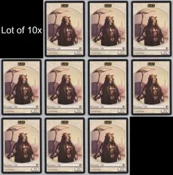 MTG (10) Cat Token - Scars of Mirrodin (SOM) 1/9 -z52 - Image 1