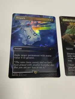 MTG X Final Fantasy Culling Ritual and Despark * Foil * Promo Cards Set Of 2 - Image 2