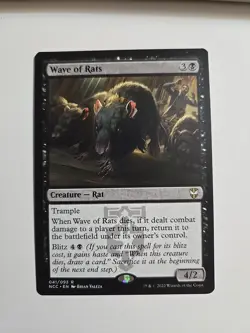 Wave of Rats x1 MTG ENGLISH Rare Check My Store! - Image 1