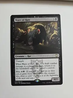 Wave of Rats x1 MTG ENGLISH Rare Check My Store! - Image 3