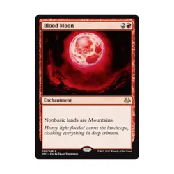 WOTC MTG Modern Masters 2017 Blood Moon (R) NM - Image 1