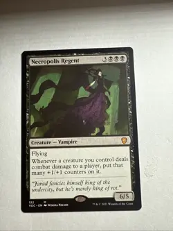 Necropolis Regent 0469 Non Foil Mythic Foundations Jumpstart MTG NM - Image 1