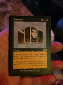 Persecute Urza's Saga Mtg Medium To Light Play - Image 1